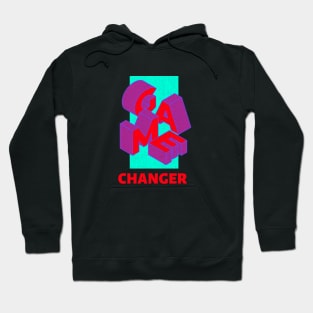 Cool 3D Game Changer Design Hoodie